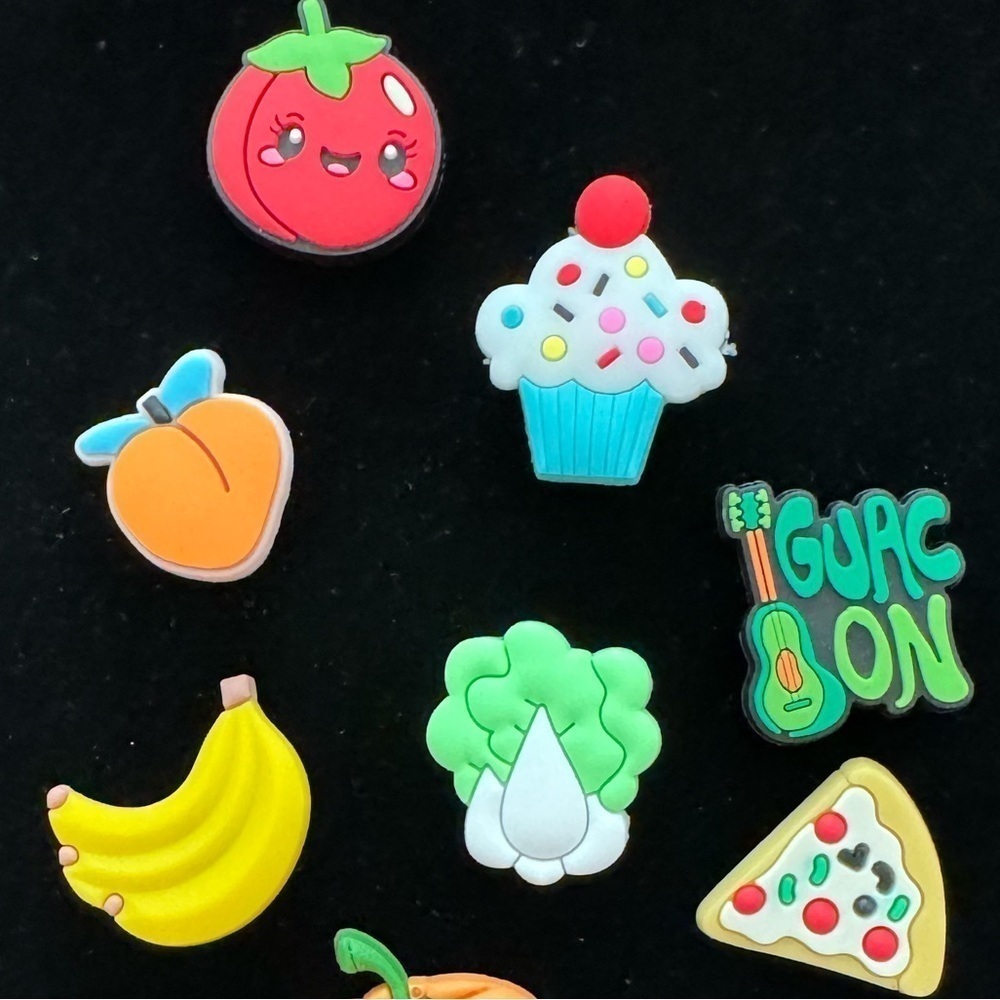 10 pcs of Shoe Charms or Jibbitz for Crocs or others like Crocs NEW - Picture 2 of 5